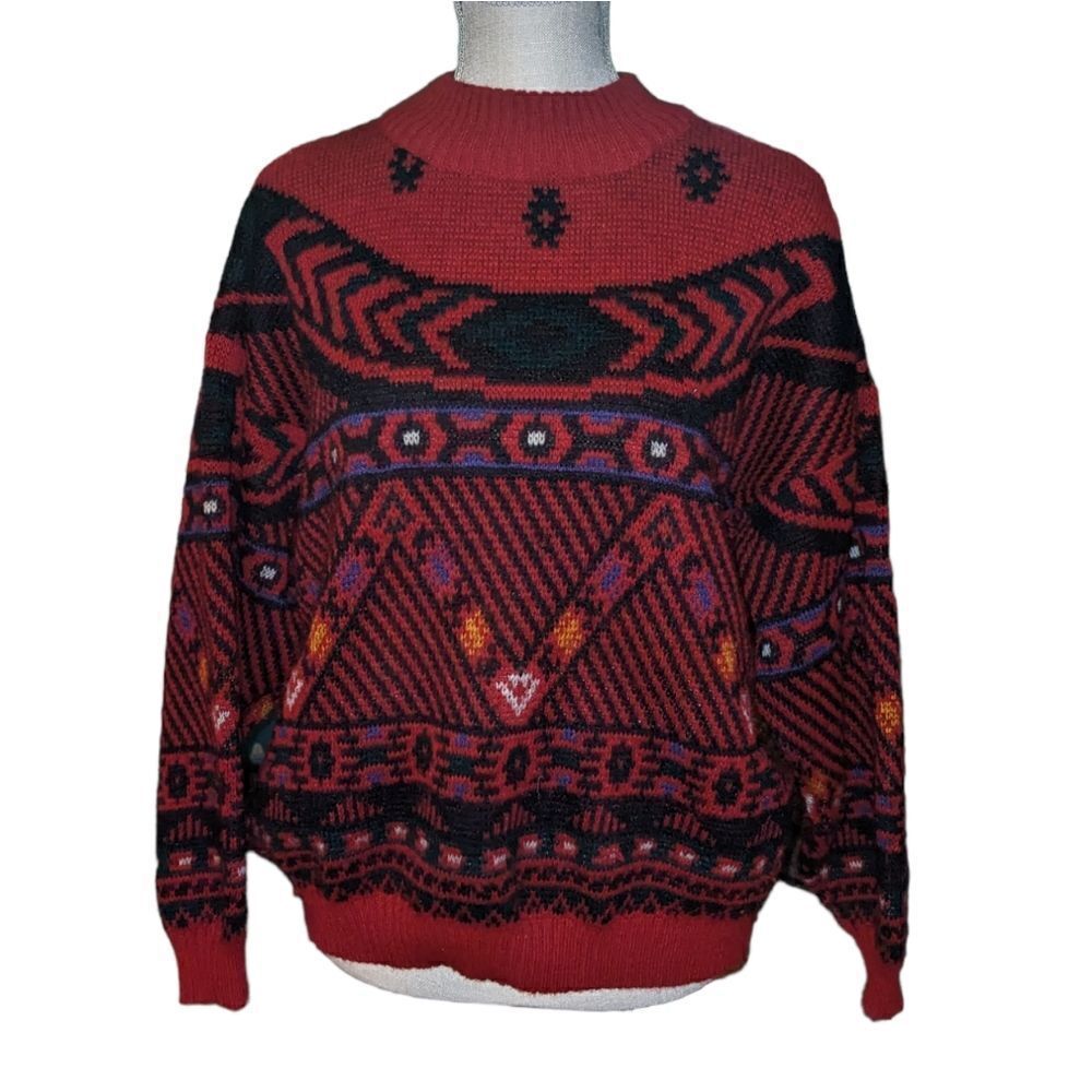 ‎Hotel Plaza vintage knit sweater size Medium